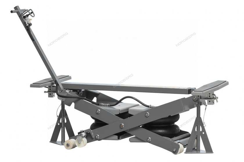 Ножничный пневматический подъемник, г/п 2,5 тонны NORDBERG n636-2,5