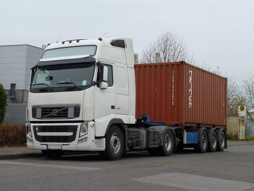 Volvo fh12 контейнеровоз
