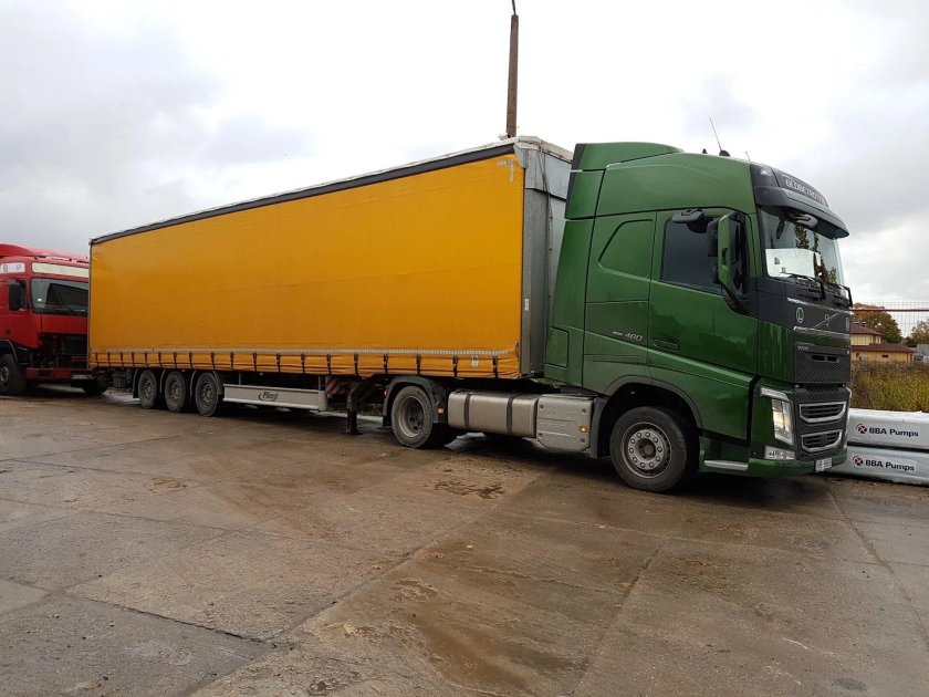 Volvo FH 13 С прицепом