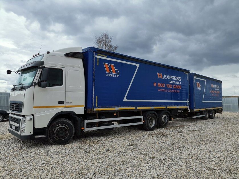 Volvo FH 13 С прицепом
