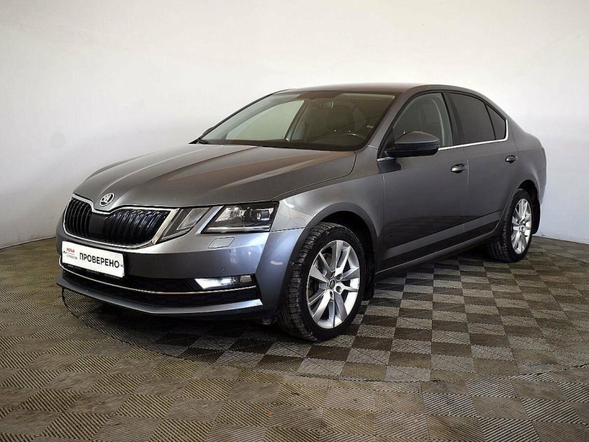 Skoda Octavia a7 серая