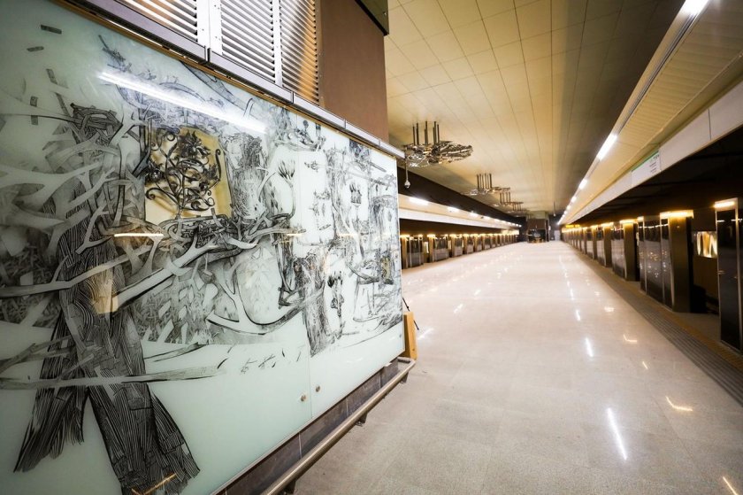 Метрополитен Минска станция Ковальская Слобода