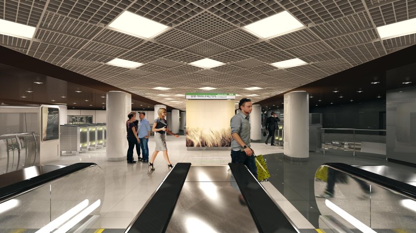 Минский метрополитен станция площадь Франтишка Богушевича