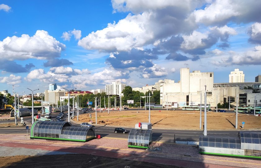 Площадь Франтишка Богушевича Минск