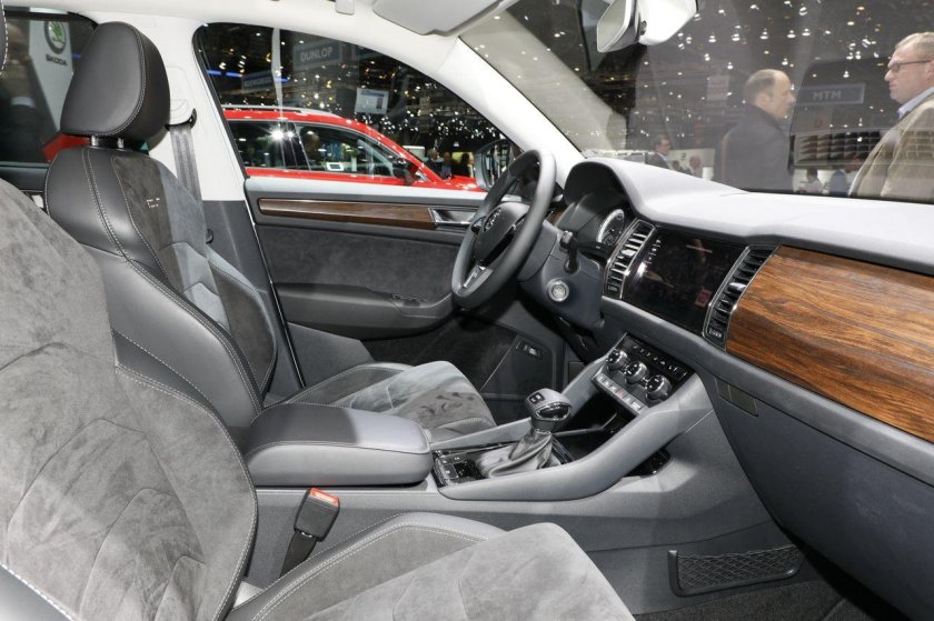 Skoda Kodiaq Sportline салон