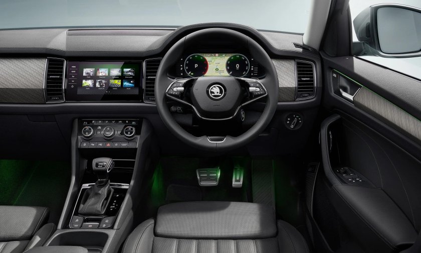 Skoda kodiaq салон