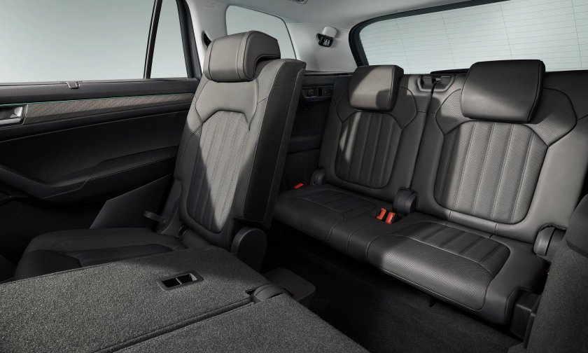 Шкода кодиак 3 ряд сидений