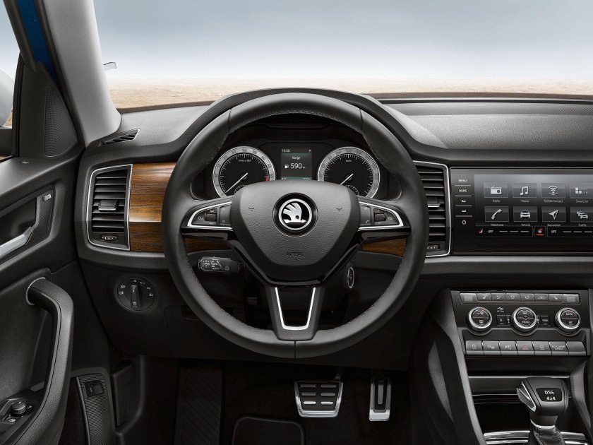 Skoda Kodiaq Scout интерьер