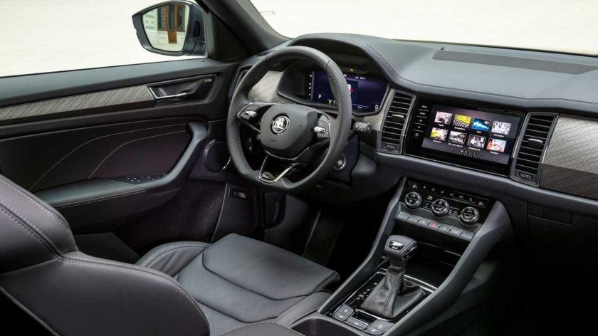 Skoda Kodiaq 2022 салон
