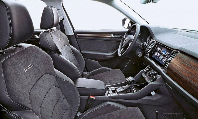Skoda Kodiaq Scout интерьер
