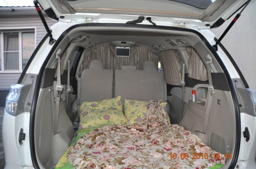 Тойота Эстима Размеры салона