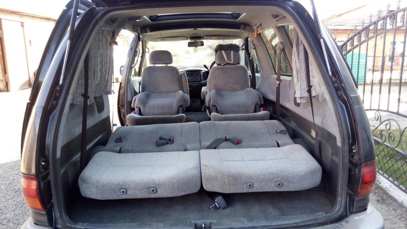 Toyota previa 1996 салон