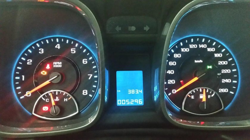 Chevrolet Malibu спидометр