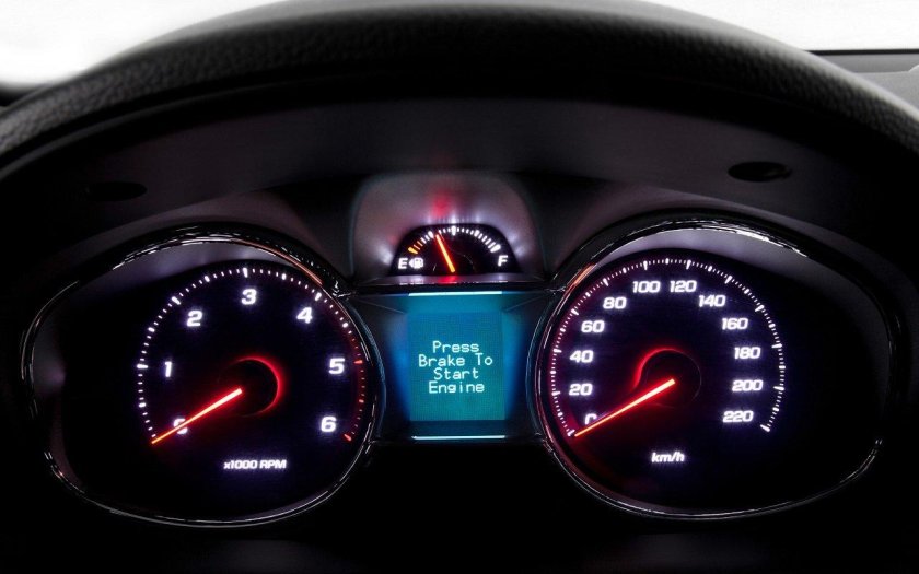 Приборная панель Chevrolet Captiva 2014