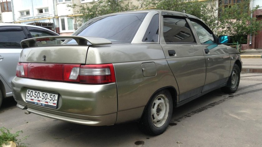 Лада 2110 серо зеленый