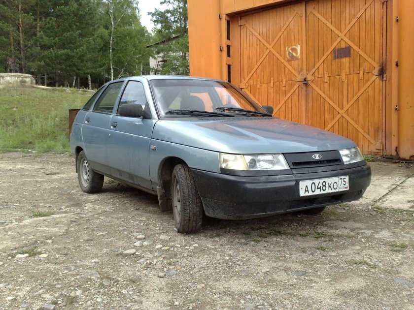 ВАЗ 2110 серо-зеленый металлик