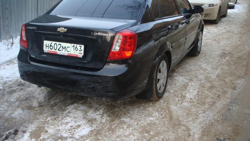 Шевроле Лачетти 2008 сзади