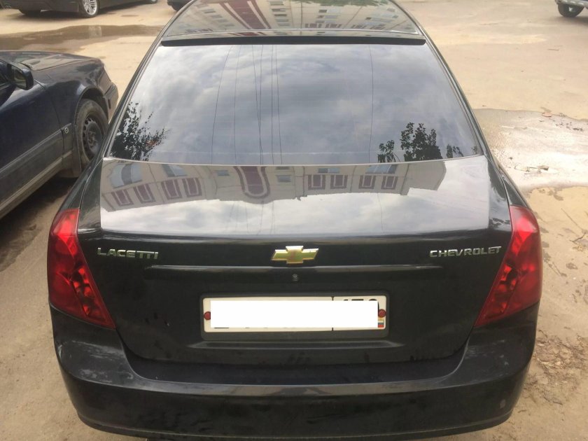 Шевроле Лачетти 2008 сзади