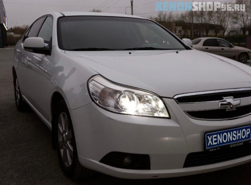 Замена штатных линз Шевроле Эпика на а13