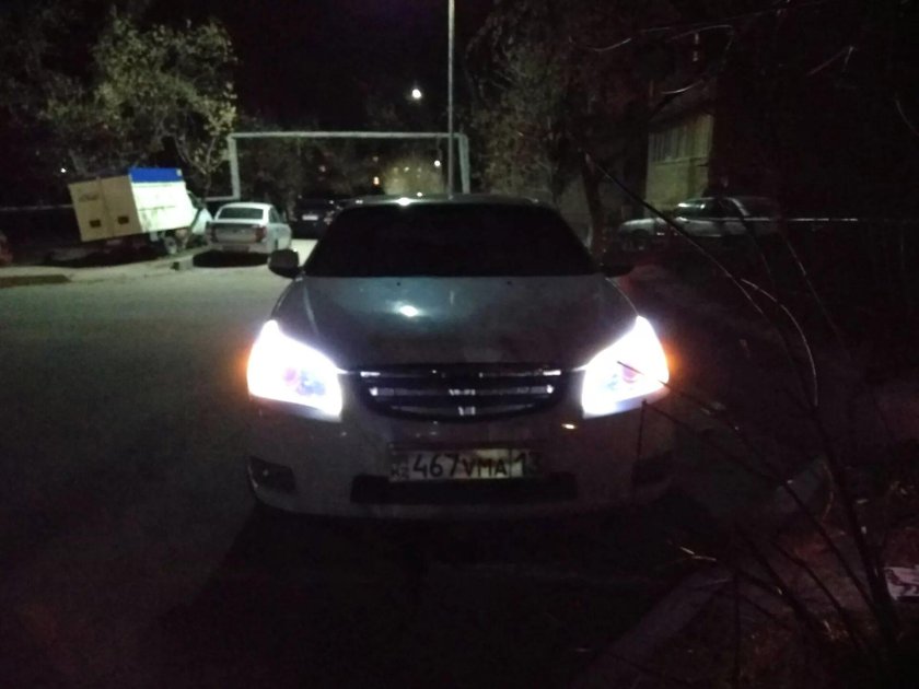 Реснички на фары для Chevrolet Epica