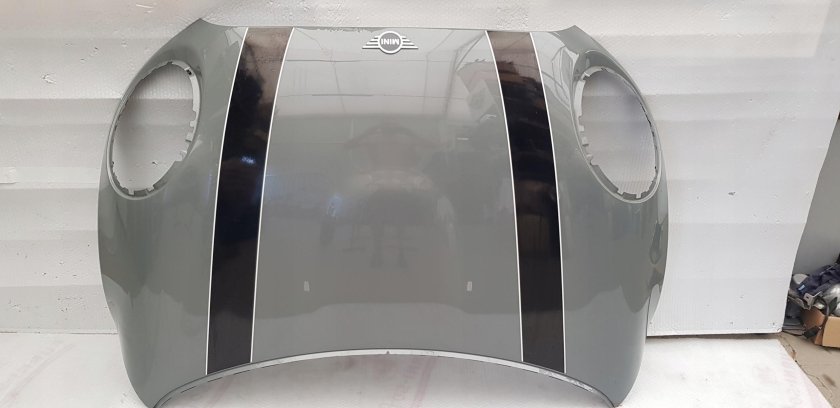 Капот mini cooper изнутри