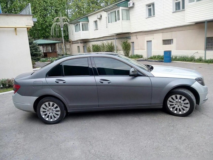 Серый антрацит Мерседес