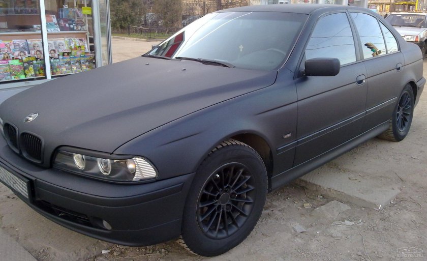 Матовая БМВ е39