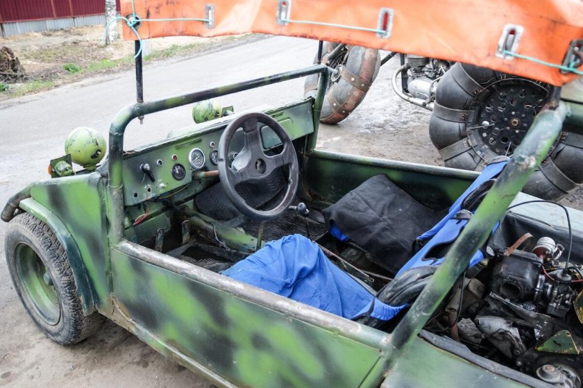 Мотоколяски СМЗ С-3д багги