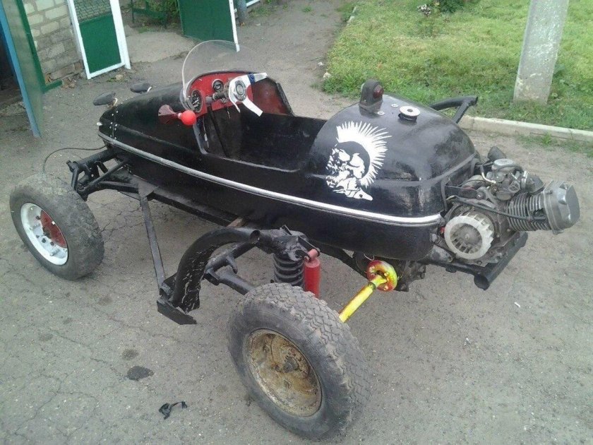 Багги из мотоколяски Урал