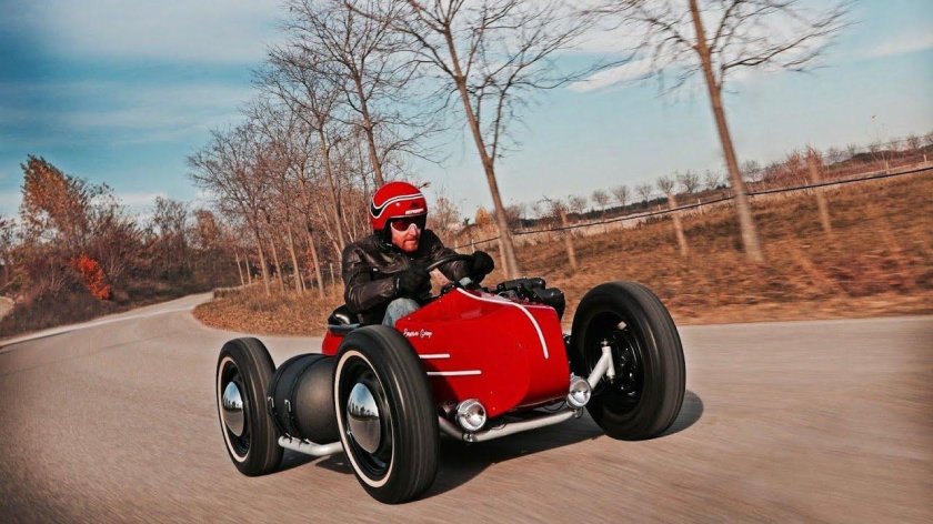 Мотоцикл Урал хот род