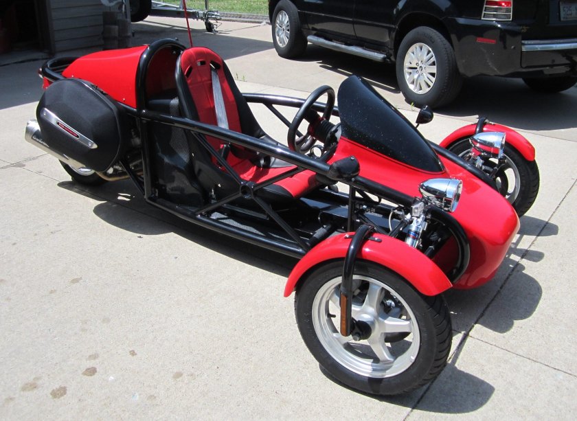 Трайк из коляски ИЖ