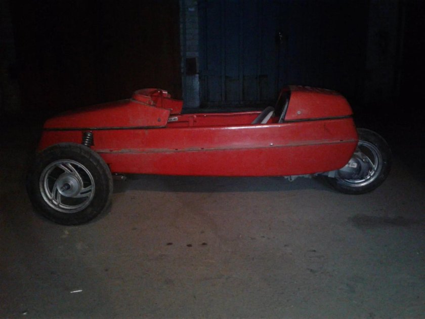 Машина из люльки от мотоцикла ИЖ