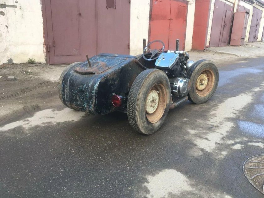 Багги из люльки от мотоцикла Урал