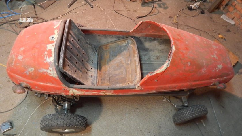 Коляска от ИЖ Планета 5 картинг