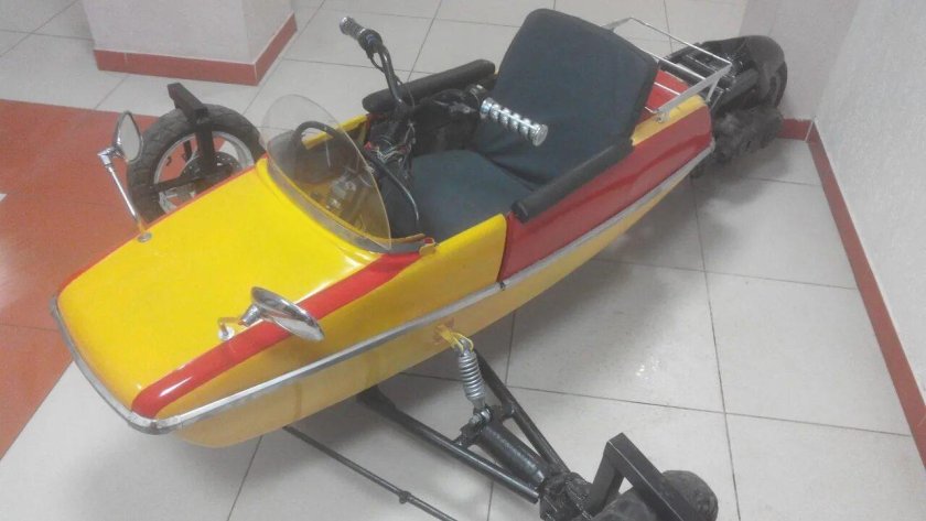 Трицикл из люльки