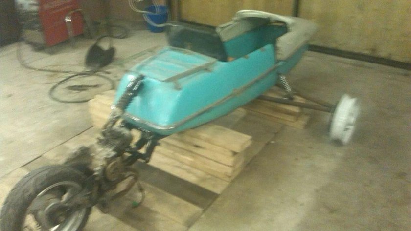 Люлька от Урала на ИЖ Юпитер