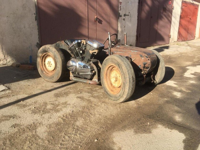 Люлька Урал хот род