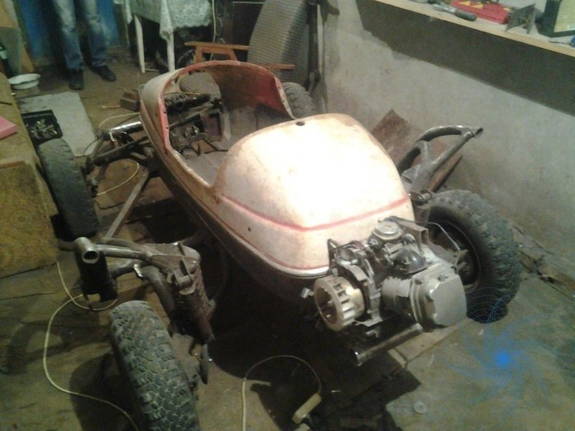 Багги из люльки от мотоцикла ИЖ