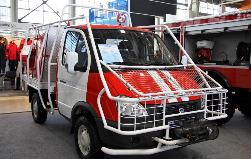 Газель пожарная машина