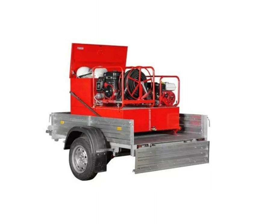 Прицепной пожарный модуль для квадроцикла ППМК-0,2