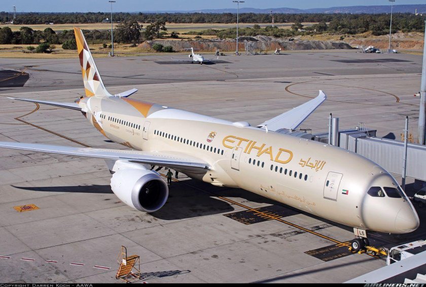 Боинг 787-9 Etihad