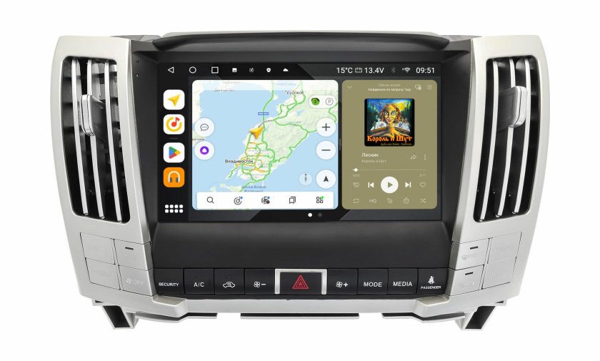 Магнитола для lexus rx