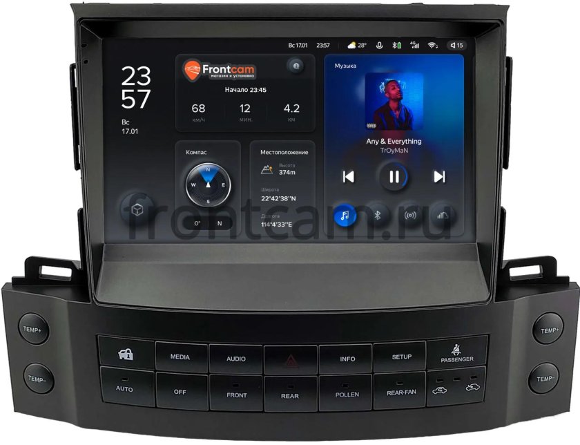 Штатная магнитола lexus lx 570