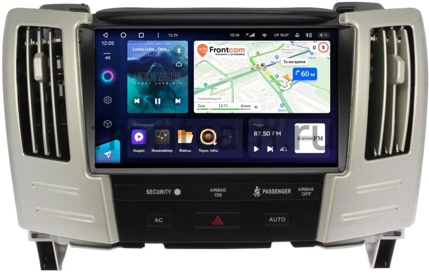 Штатная магнитола toyota harrier