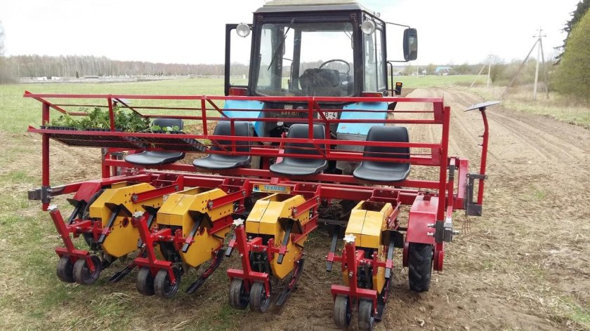 Рассадопосадочная машина МРП-4