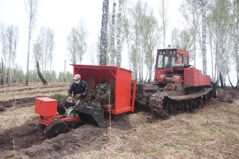 МЛП-1 Лесопосадочная машина