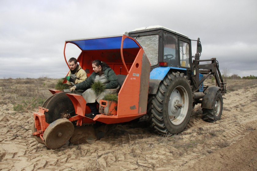 Лесопосадочная машина лмд