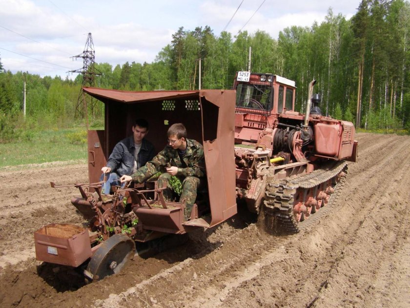 Тдт-55а трактор трелевочный