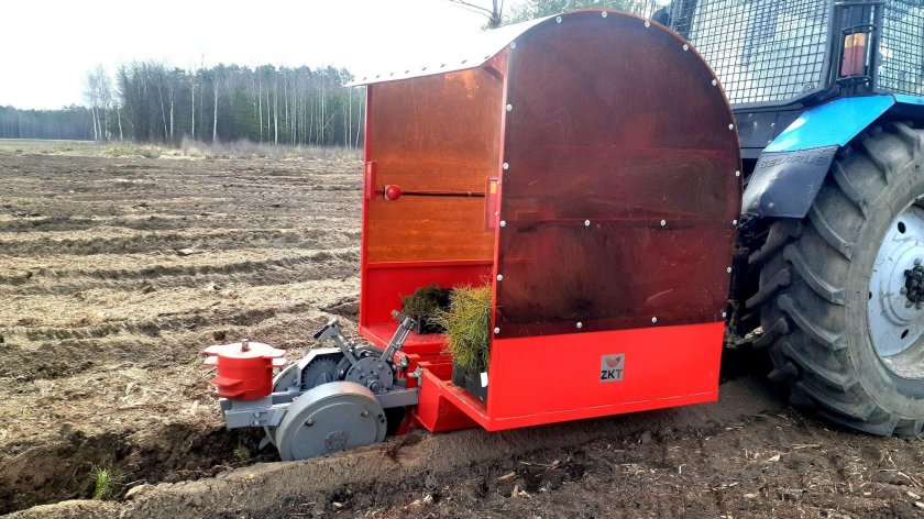 Лесопосадочная машина СЛГ-1