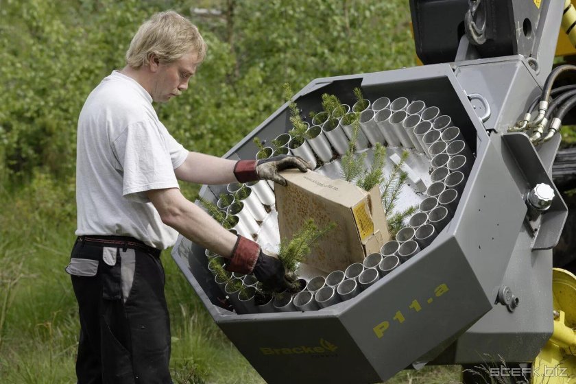 Посадочный агрегат Bracke p11